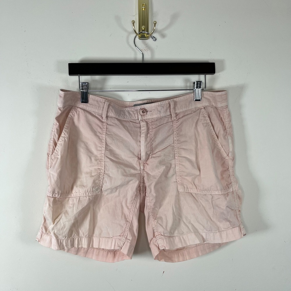 Gramicci Pink Shorts Midrise Lightweight Womens 10 Gorpcore Hiking Summer